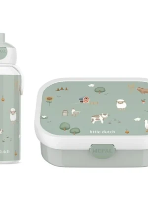 Pack fiambrera y botella infantil Pequeña Granja Pack fiambrera y botella infantil Pequeña Granja