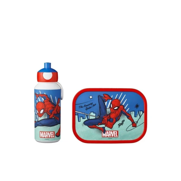 Pack fiambrera y botella infantil Spiderman Pack fiambrera y botella infantil Spiderman