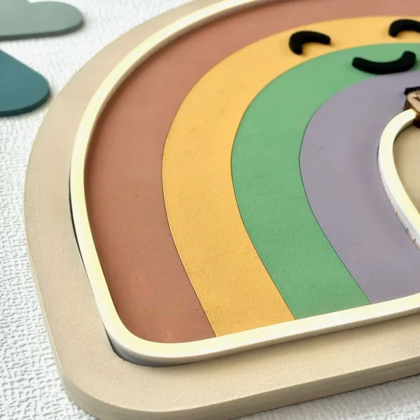 Lámpara infantil Arcoíris detalle 2 Lámpara infantil Arcoíris detalle 2