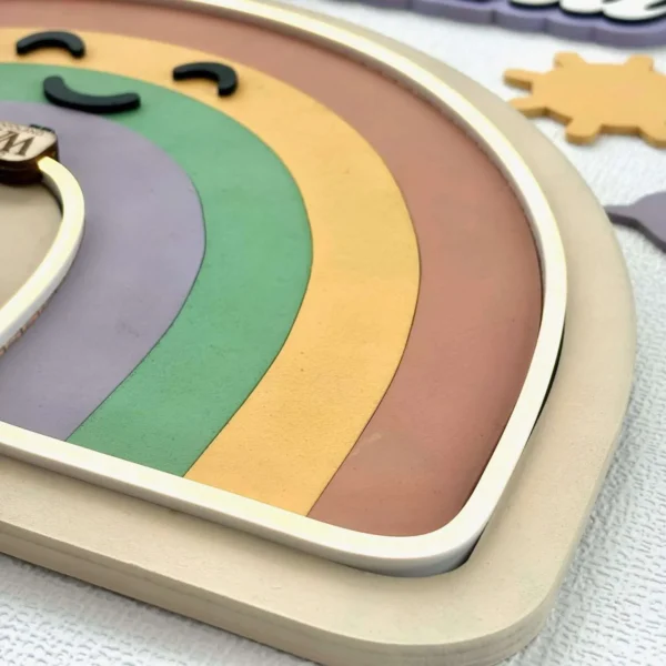 Lámpara infantil Arcoíris detalle Lámpara infantil Arcoíris detalle