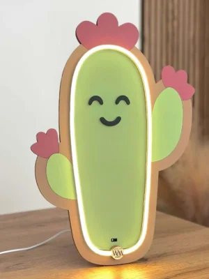 Lámpara infantil Cactus mesita