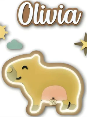 Lámpara infantil Capibara Lámpara infantil Capibara