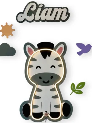 Lámpara infantil Cebra Lámpara infantil Cebra