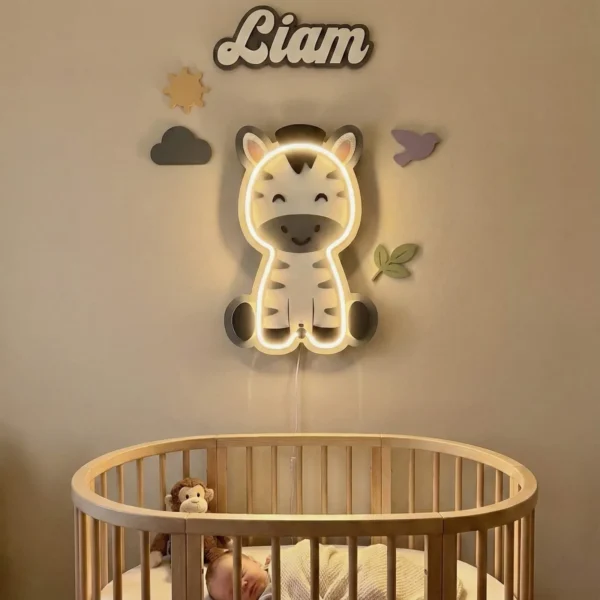 Lámpara infantil Cebra habitación infantil Lámpara infantil Cebra habitación infantil