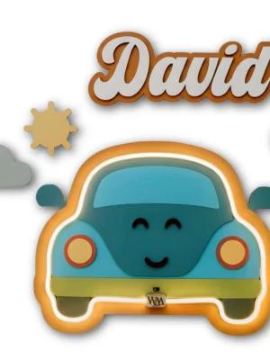 Lámpara infantil Coche Lámpara infantil Coche
