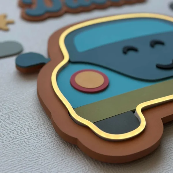 Lámpara infantil Coche detalle 2 Lámpara infantil Coche detalle 2