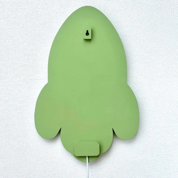 Lámpara infantil Cohete parte trasera Lámpara infantil Cohete parte trasera