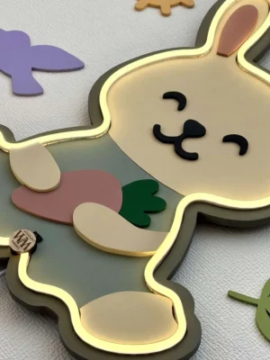 Lámpara infantil Conejo detalle 2