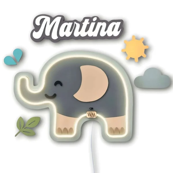 Lámpara infantil Elefante Lámpara infantil Elefante