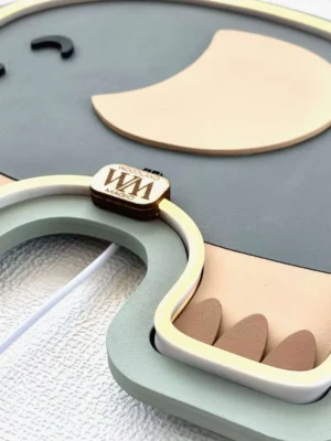 Lámpara infantil Elefante detalle