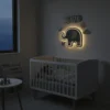 Lámpara infantil Elefante en la oscuridad Lámpara infantil Elefante en la oscuridad