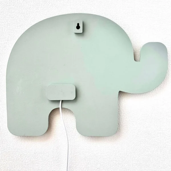 Lámpara infantil Elefante parte trasera Lámpara infantil Elefante parte trasera