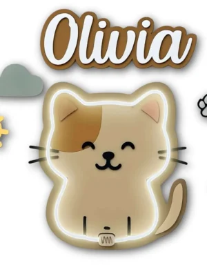 Lámpara infantil Gato Lámpara infantil Gato