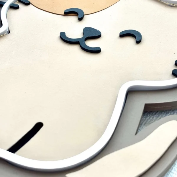 Lámpara infantil Gato detalle 2 Lámpara infantil Gato detalle 2