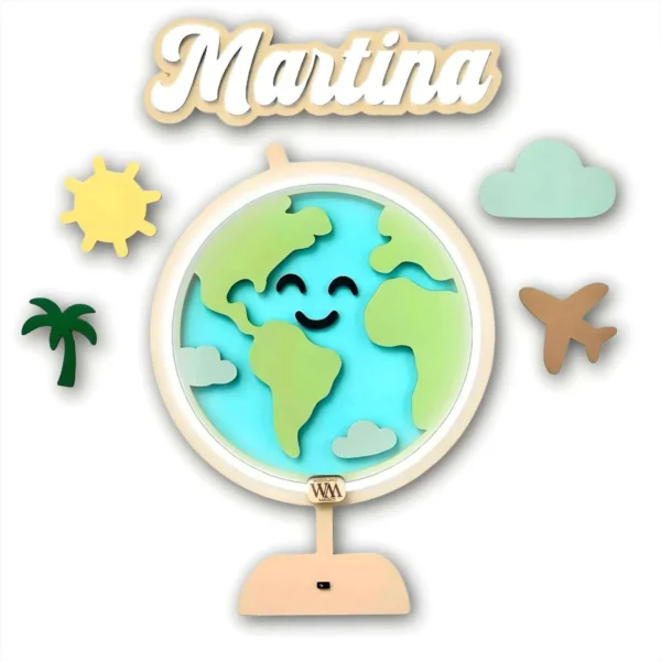 Lámpara infantil Globo Lámpara infantil Globo