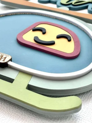 Lámpara infantil Helicóptero detalle