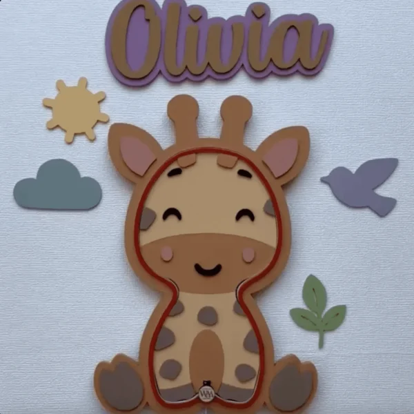 Lámpara infantil Jirafa 2 Lámpara infantil Jirafa 2