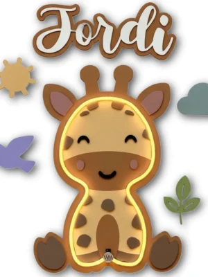 Lámpara infantil Jirafa Lámpara infantil Jirafa