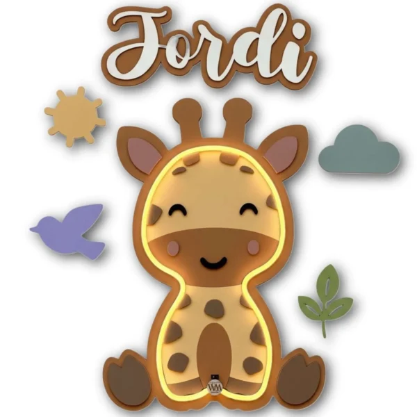Lámpara infantil Jirafa Lámpara infantil Jirafa