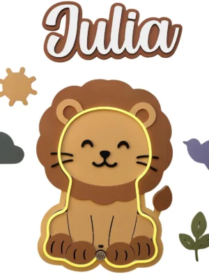 Lámpara infantil León Lámpara infantil León