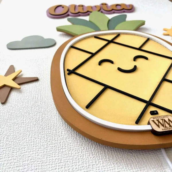 Lámpara infantil Piña Detalle 2 Lámpara infantil Piña Detalle 2
