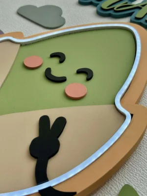 Lámpara infantil Pistacho detalle 2