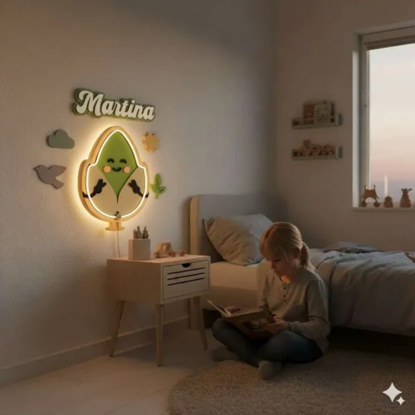Lámpara infantil Pistacho habitación infantil Lámpara infantil Pistacho habitación infantil