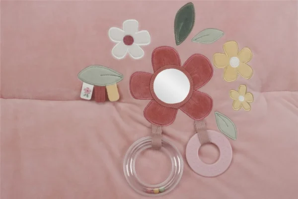 Manta juegos bebé Fairy Garden Sonajero Manta juegos bebé Fairy Garden Sonajero