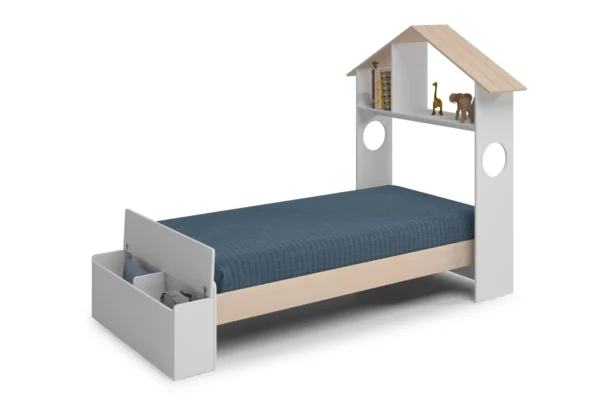 Cama casita Bolt Blanca (1) Cama casita Bolt Blanca (1)