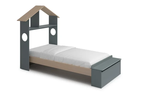 Cama casita Bolt Verde (6) Cama casita Bolt Verde (6)