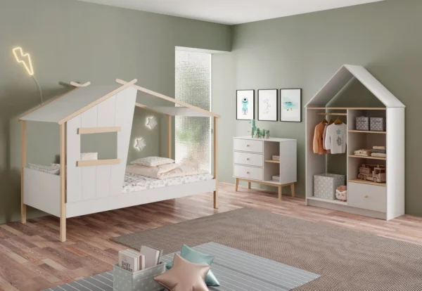 Cama casita Simba Blanca (2) Cama casita Simba Blanca (2)