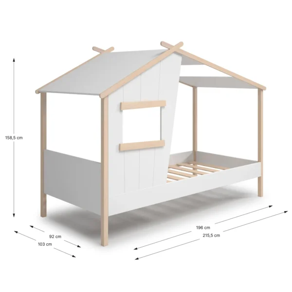 Cama casita Simba Blanca (3) Cama casita Simba Blanca (3)