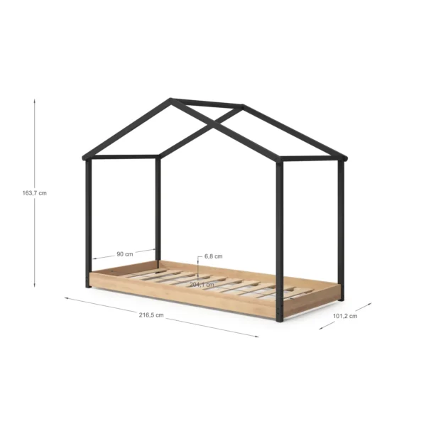 Cama casita baja infantil Moana (2) Cama casita baja infantil Moana (2)