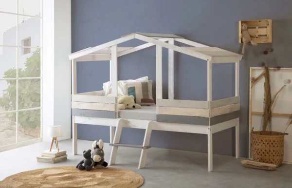 Cama casita cabaña infantil Maui (2) Cama casita cabaña infantil Maui (2)