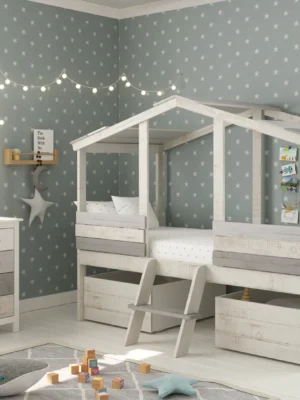 Cama casita cabaña infantil Maui (3)