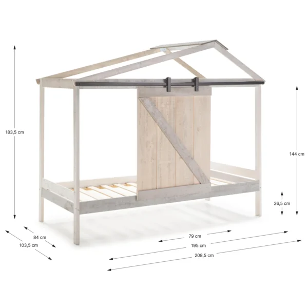 Cama casita infantil Luca (2) Cama casita infantil Luca (2)