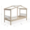 Cama casita infantil Nilo Blanca (2) Cama casita infantil Nilo Blanca (2)
