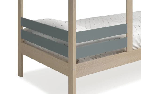 Cama casita infantil Nilo Verde (4) Cama casita infantil Nilo Verde (4)