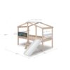 Cama casita infantil con tobogán (2) Cama casita infantil con tobogán (2)