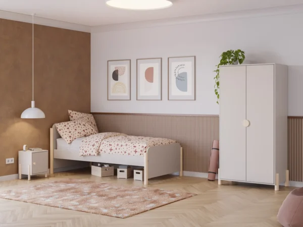 Cama infantil Enola Crema (3) Cama infantil Enola Crema (3)