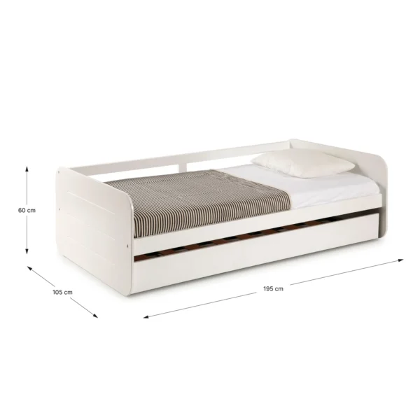 Cama nido infantil Buzz blanca (4) Cama nido infantil Buzz blanca (4)