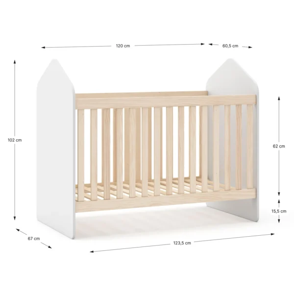 Cuna Arlo Blanca (2) Cuna Arlo Blanca (2)