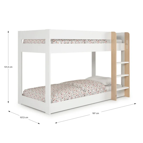 Litera Montessori Coco Blanca (3) Litera Montessori Coco Blanca (3)