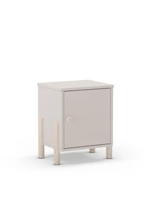 Mesita infantil Enola 1 puerta color crema (5) Mesita infantil Enola 1 puerta color crema (5)