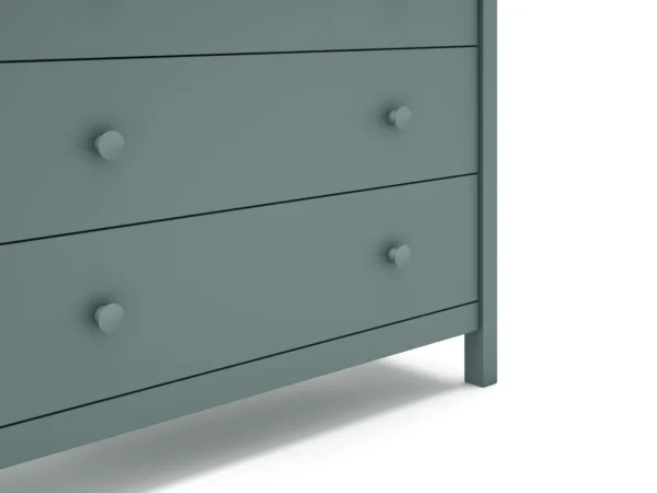 Cómoda infantil Kai 3 cajones Verde (2) Cómoda infantil Kai 3 cajones Verde (2)