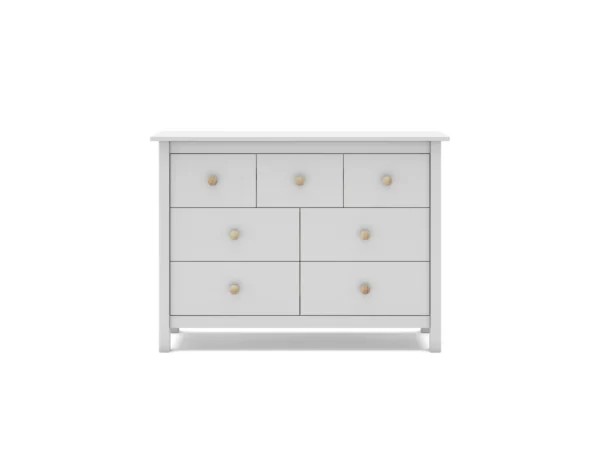 Cómoda infantil Kai 7 cajones Blanco (4) Cómoda infantil Kai 7 cajones Blanco (4)