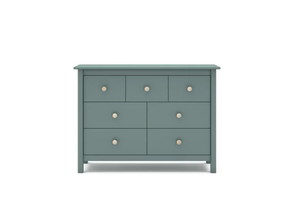 Cómoda infantil Kai 7 cajones Verde (4) Cómoda infantil Kai 7 cajones Verde (4)