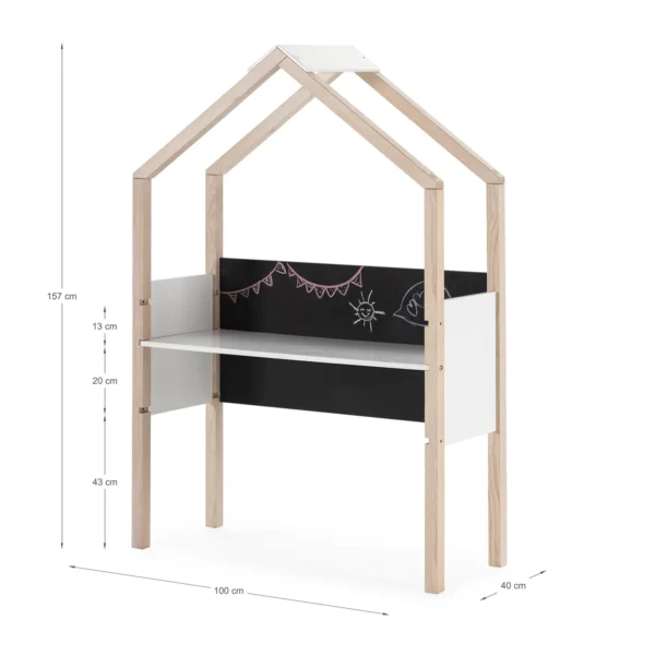 Escritorio infantil Bambi con pizarra (1) Escritorio infantil Bambi con pizarra (1)