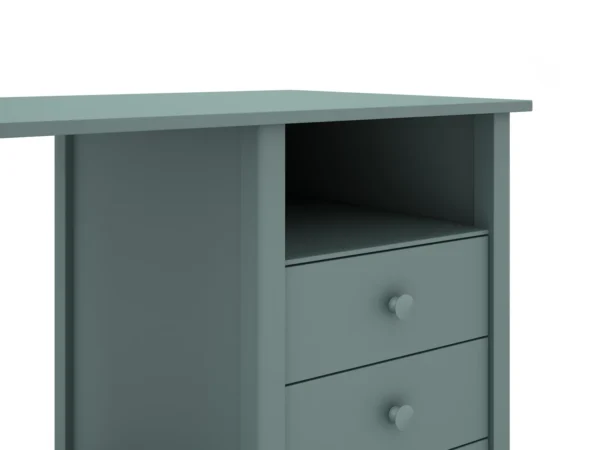 Escritorio infantil Kai 3 cajones Verde (2) Escritorio infantil Kai 3 cajones Verde (2)