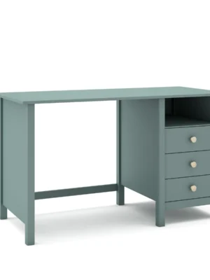 Escritorio infantil Kai 3 cajones Verde (7)